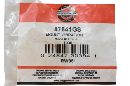 New OEM Briggs & Stratton 87841GS Vibration Mount NOS
