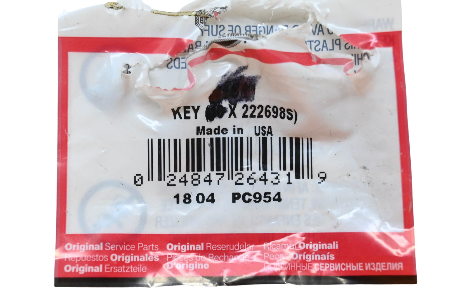 New OEM Briggs & Stratton 222698S Flywheel Keys Qty 3 NOS