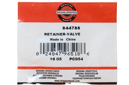 New OEM Briggs & Stratton 844788 Valve Retainer NOS