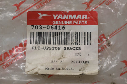 Yanmar 703-06416 Upstop Spacer Bracket NOS