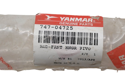 Yanmar 747-04725 Front Hanger Pivot Rod NOS
