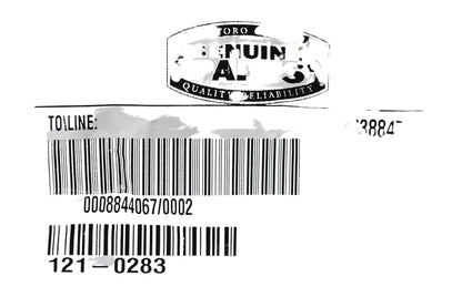 Toro 121-0283 Key Switch NOS