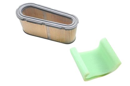 New OEM Briggs & Stratton 496894 Air Filter & Pre-Filter NOS