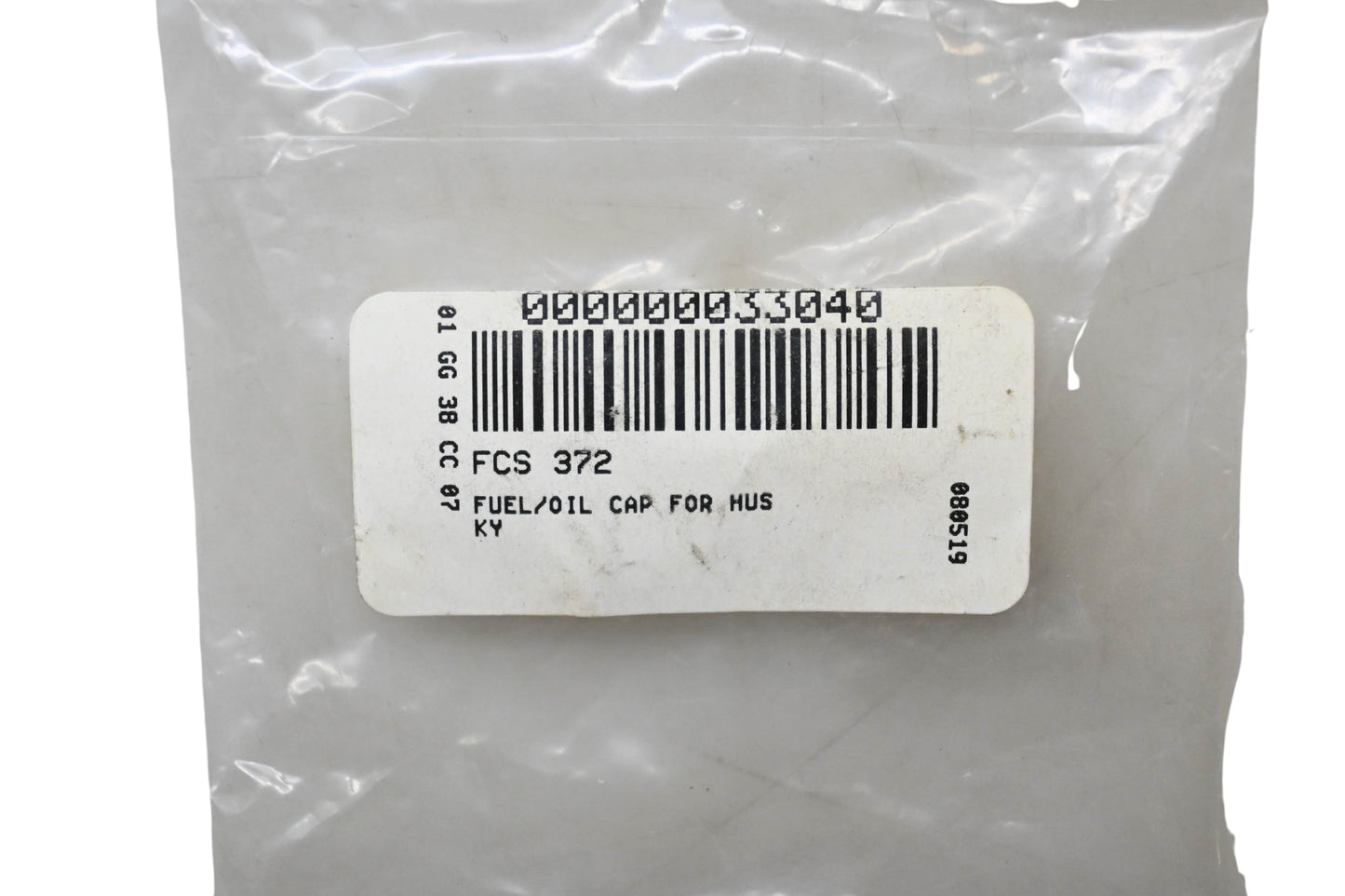 Aftermarket 33040, 000000033040, FCS 372 Fuel Oil Cap NOS