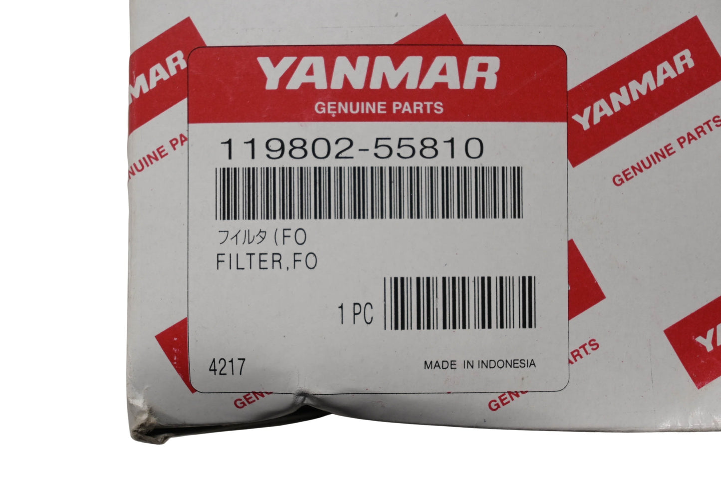 Yanmar 119802-55810 Fuel Filter NOS