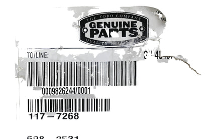 Toro 117-7268 Spindle Shaft NOS
