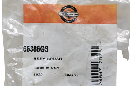 New OEM Briggs & Stratton 66386GS Brush Assembly NOS