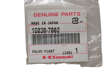 New OEM Kawasaki 16030-7002 Float Valve NOS