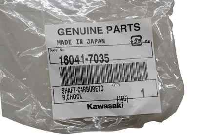 New OEM Kawasaki 16041-7035 Carburetor Choke Shaft NOS