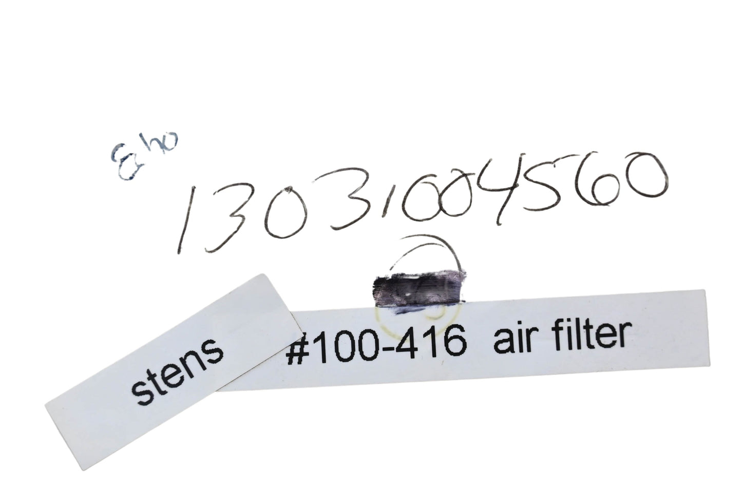 New OEM Echo 13031004560, 100-416 Air Filter NOS