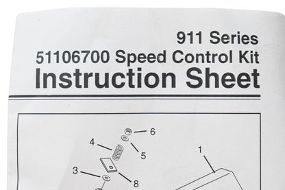 Ariens 51106700 Speed Control Service Kit NOS