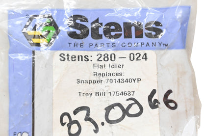 Stens 280-024, 7014340YP, 1754637 Flat Idler NOS