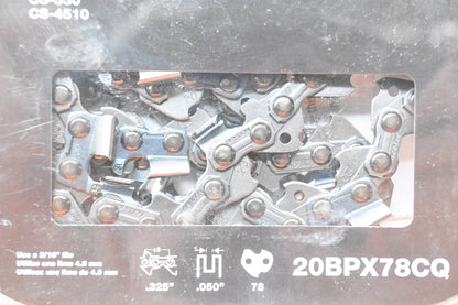 New OEM Echo 20BPX78CQ Saw Chain 20" NOS