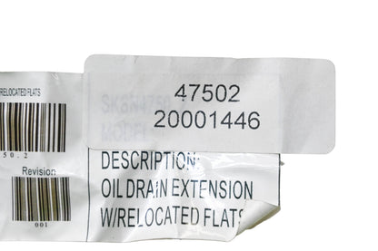 LCT 47502, 20001446 Oil Drain Tube & Nut NOS