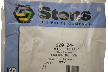Stens 100-044, 11013-2093 Air Filter Combo NOS