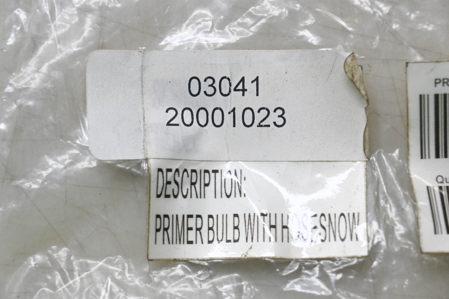 LCT 03041, 20001023 Primer Bulb NOS