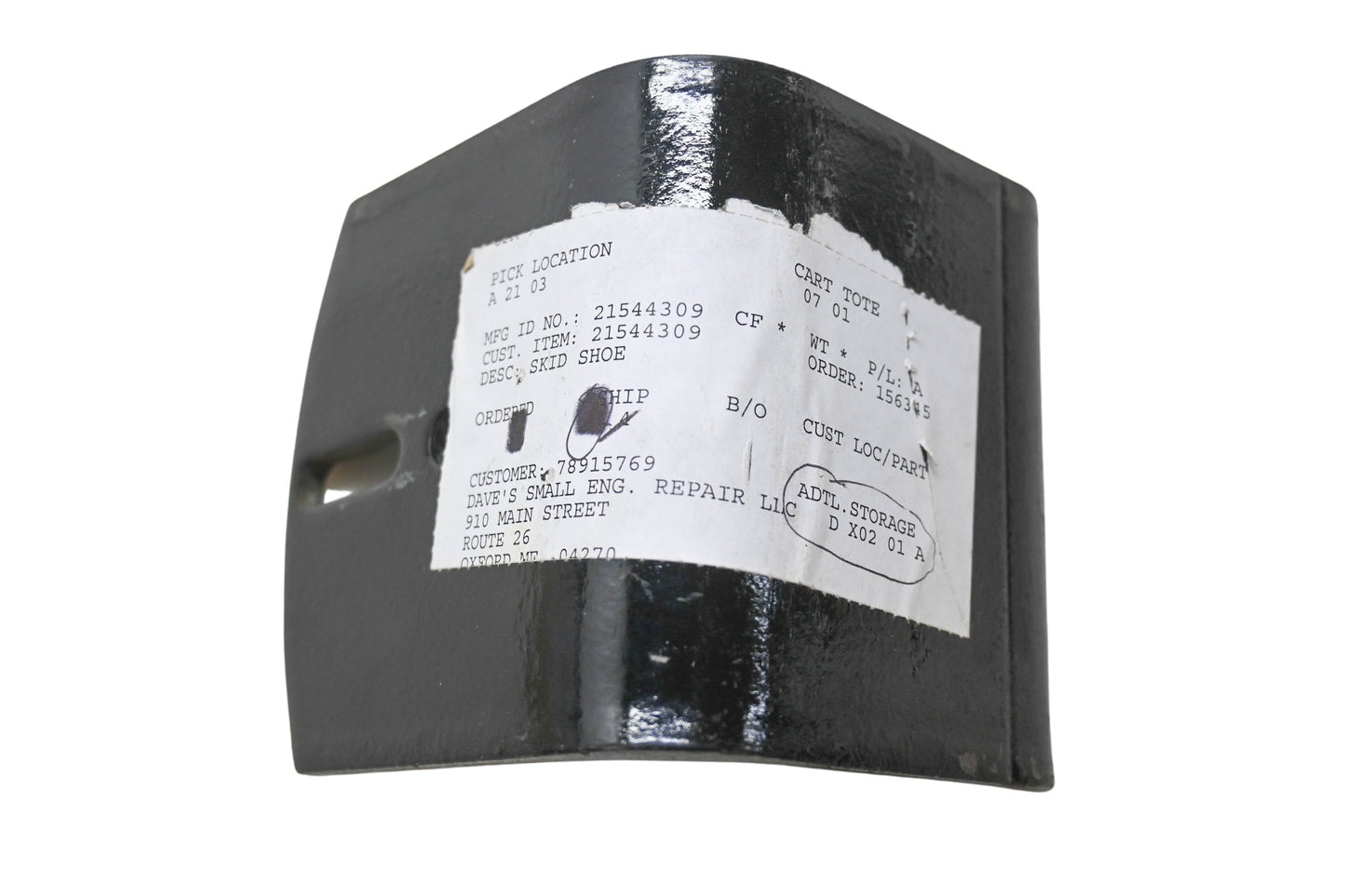 Ariens 21544309 Skid Shoe NOS