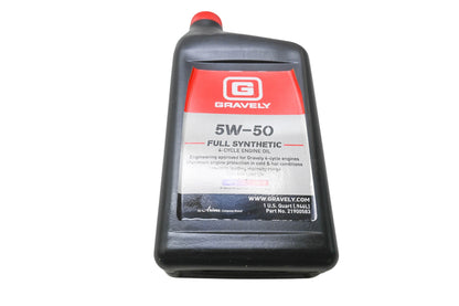 Gravely 21900583 5W-50 Full Synthetic 4-Cycle Engine Oil 1QT NOS