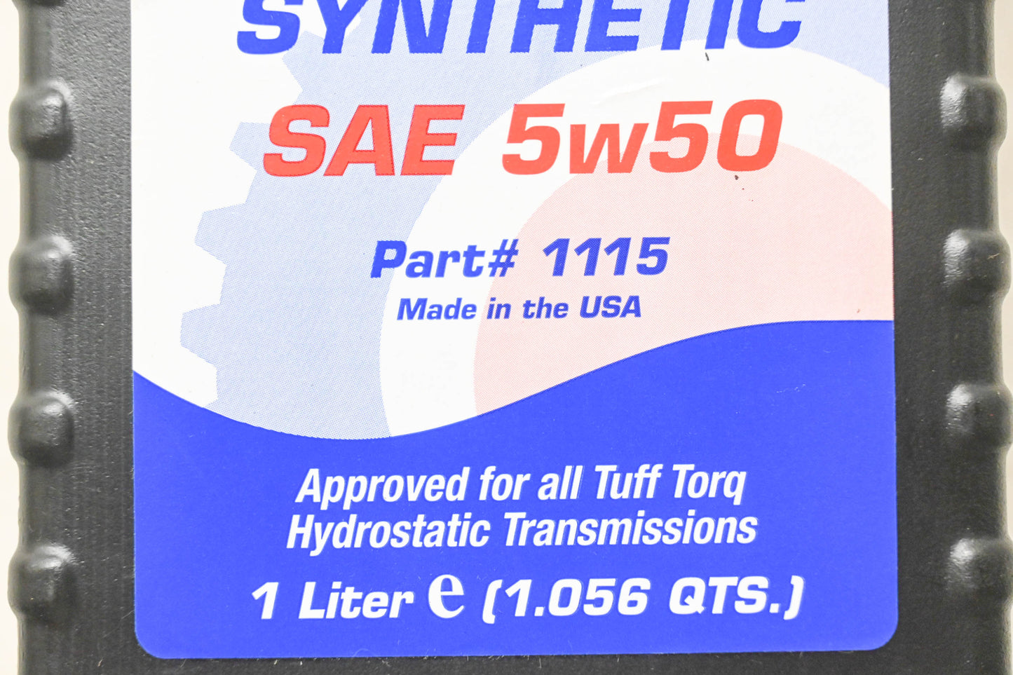 Tuff Torq 1115 100% Full Synthetic SAW 5w50 1L NOS