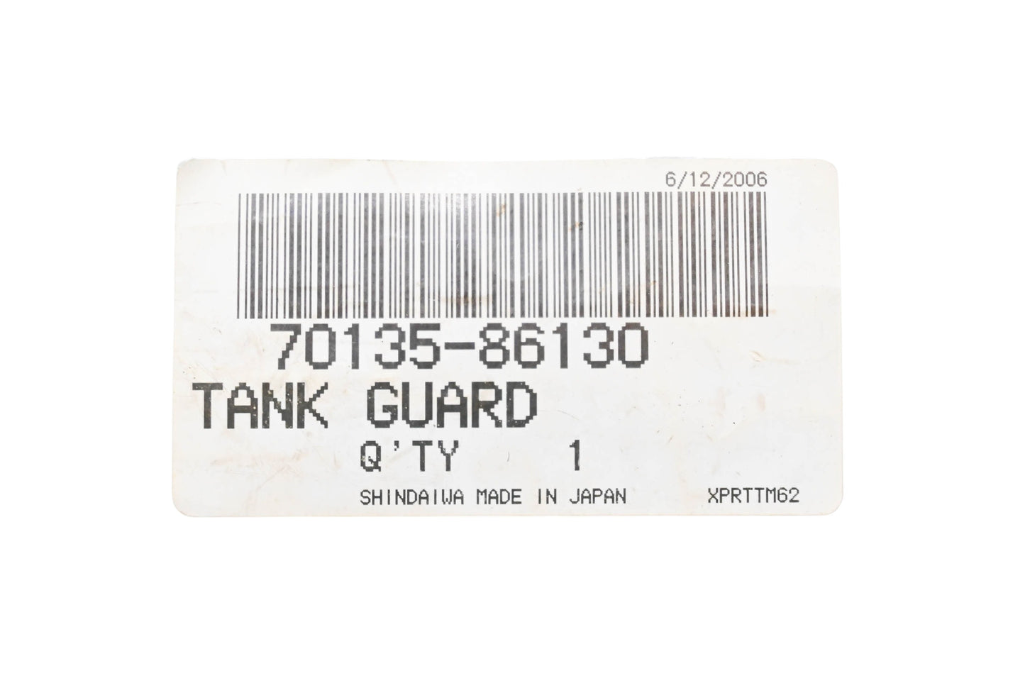 Shindaiwa 70135-86130 Tank Guard NOS