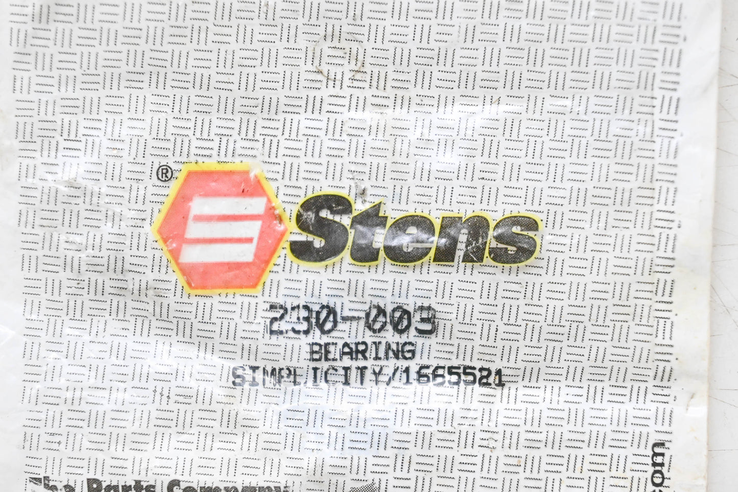 Stens 230-003, 1665521 Bearing NOS
