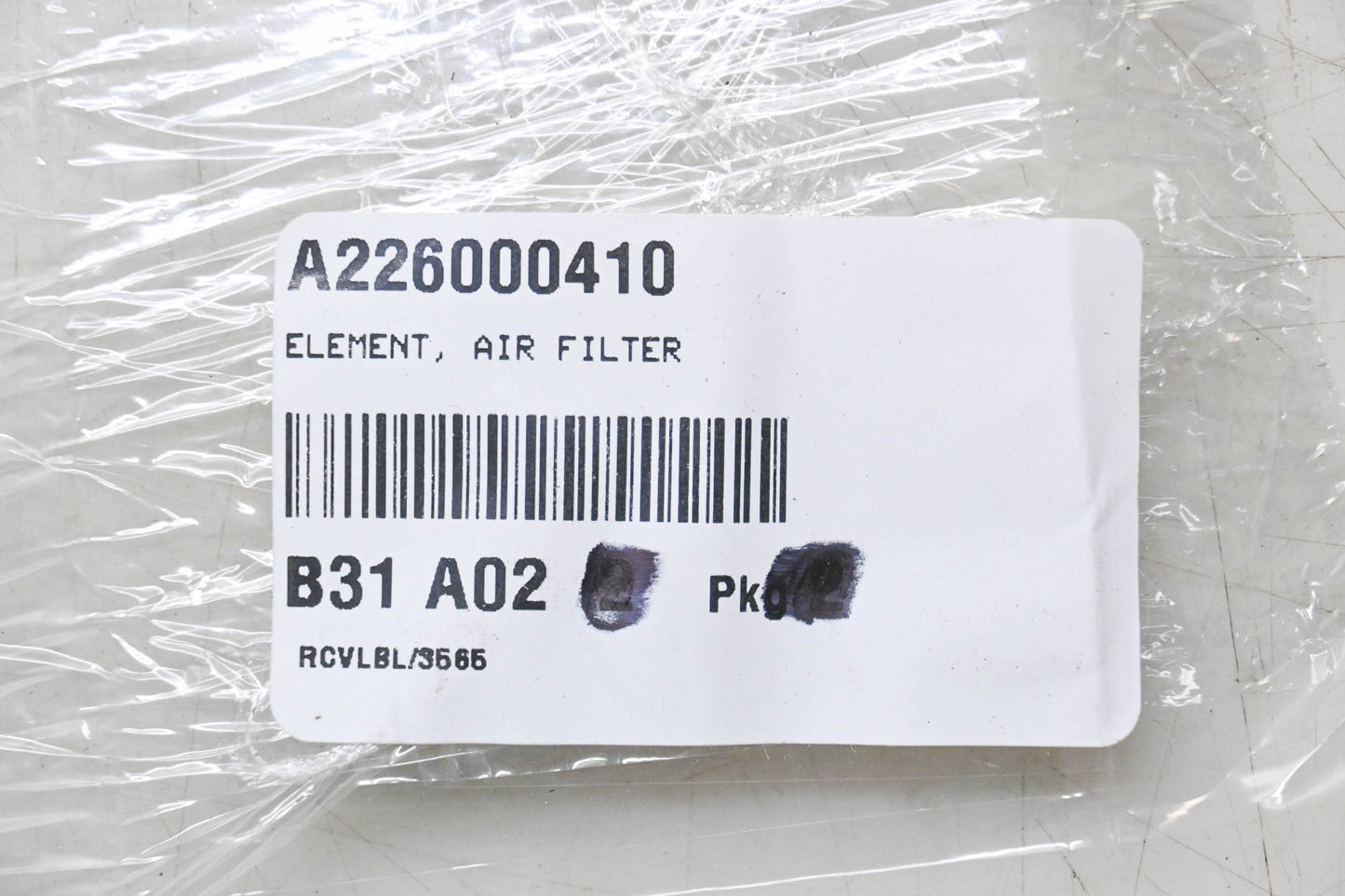 New OEM Echo A226000410, 1560 6800214 Air Filter NOS