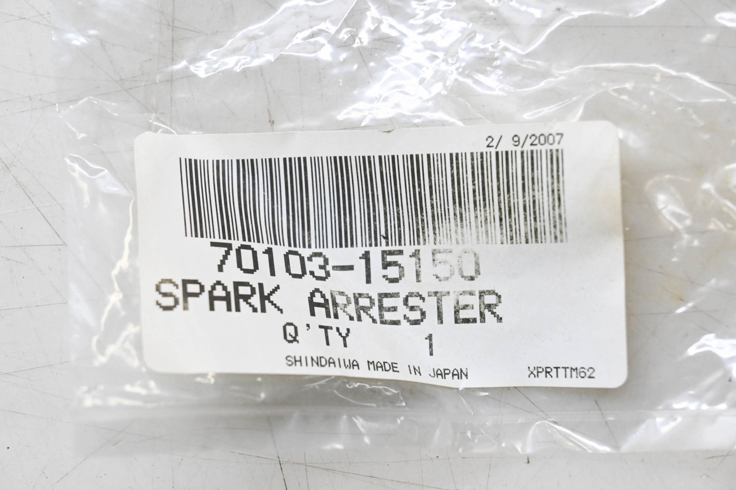 Shindaiwa 70103-15150 Spark Arrester NOS