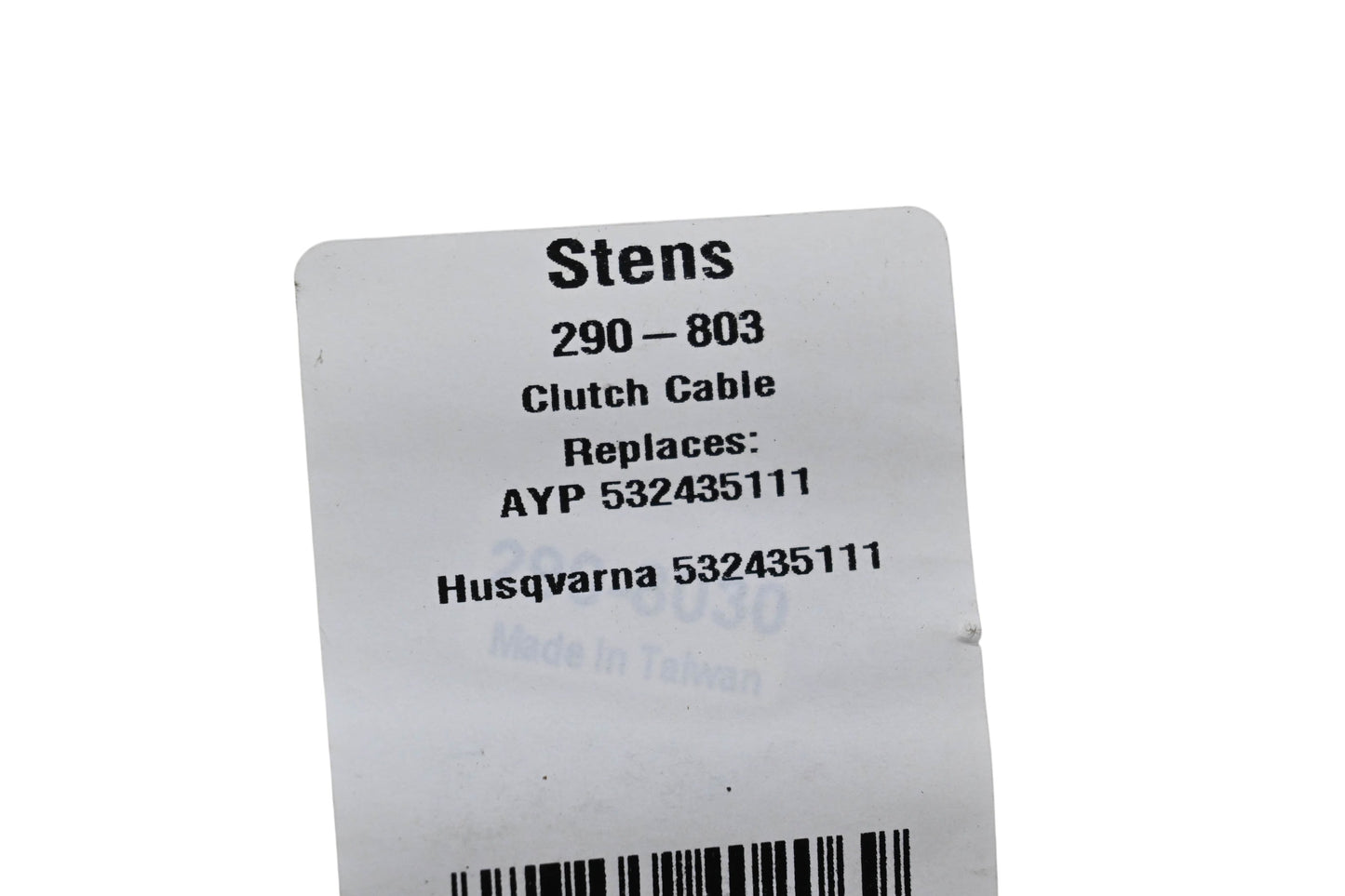 Stens 290-803, 532435111 Clutch Cable NOS
