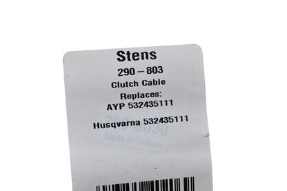 Stens 290-803, 532435111 Clutch Cable NOS