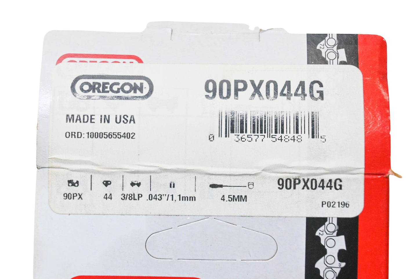 Oregon 90PX044G Saw Chain 3/8" .043" NOS