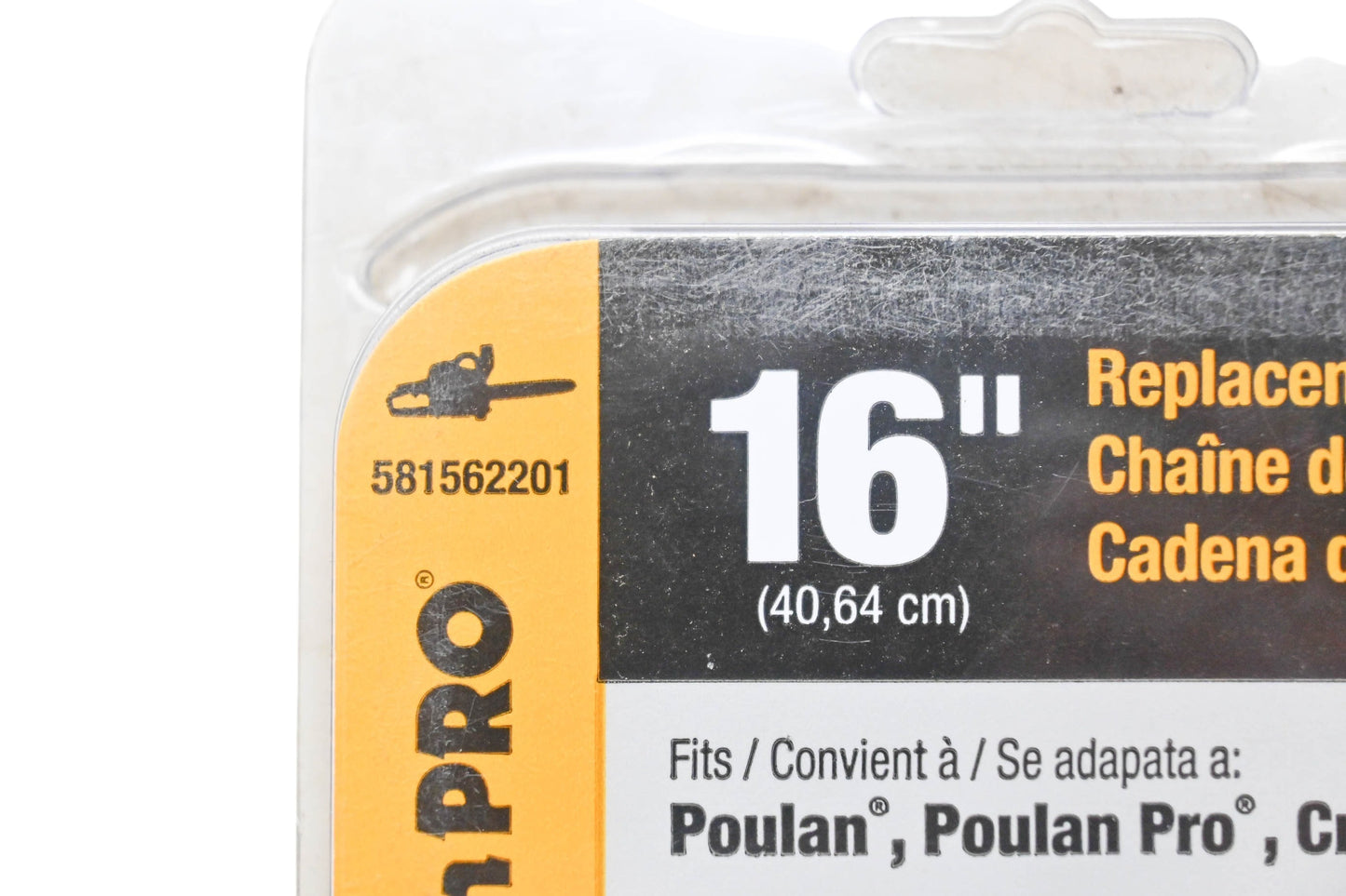 Poulan 581562201 PoulanPRO Replacement Chain 16" 3/8" .050" NOS