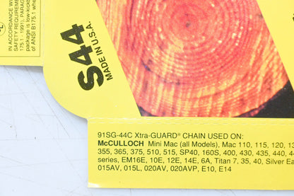 Oregon 91SG-44C, S44 S44 Cutting Chain 12" NOS