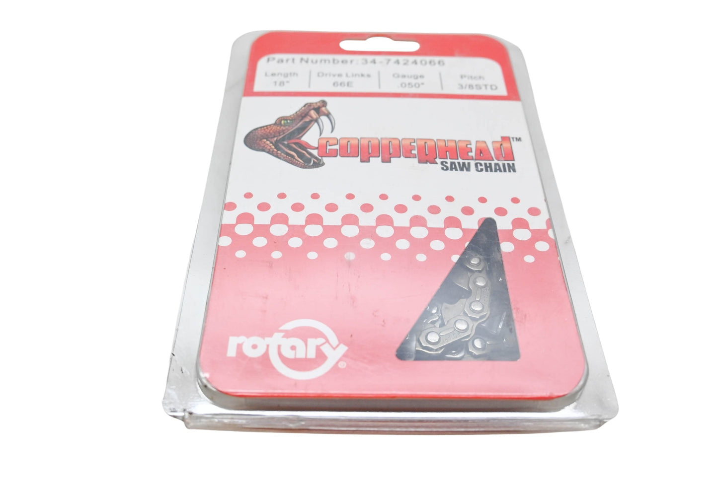 Rotary 34-7424066 Copperhead Saw Chain 18" NOS