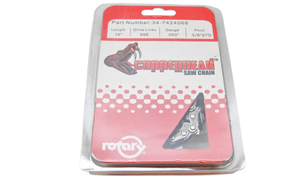 Rotary 34-7424068 Copperhead Saw Chain 18" NOS