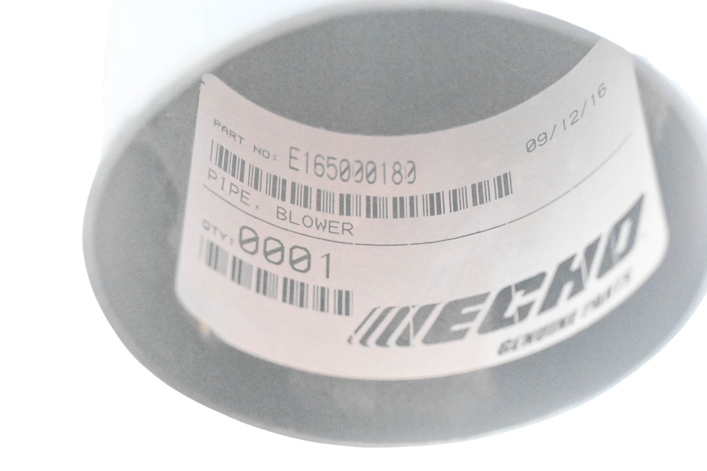 New OEM Echo E165000180 Blower Pipe NOS