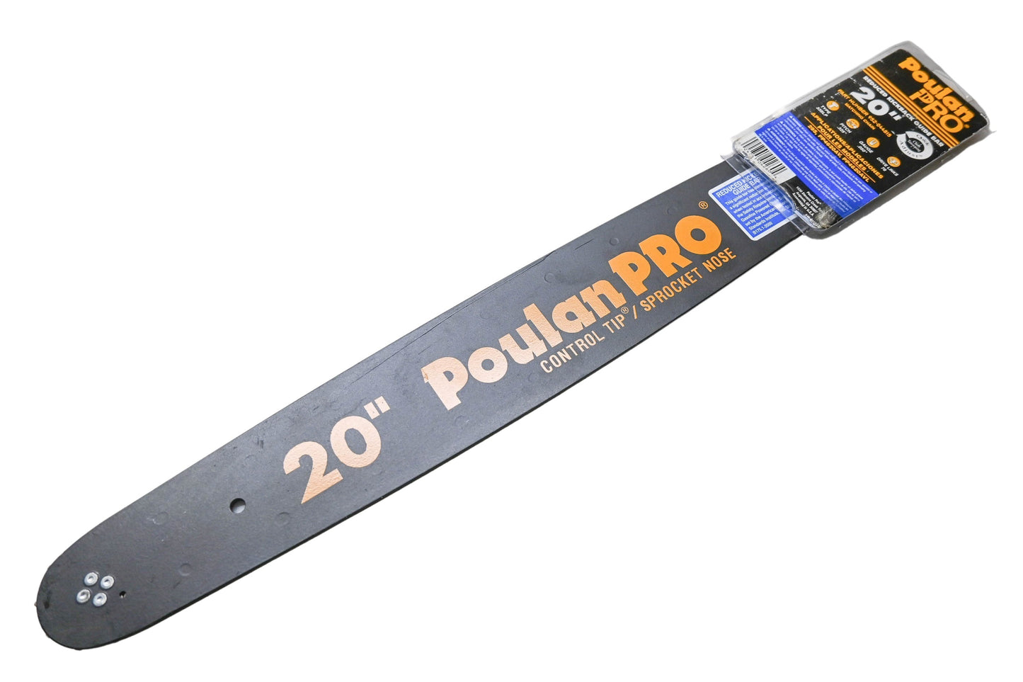 Poulan 952-044815 Poulan Pro Reduced Kickback Guide Bar 20" 33SLP .325" .050" NOS