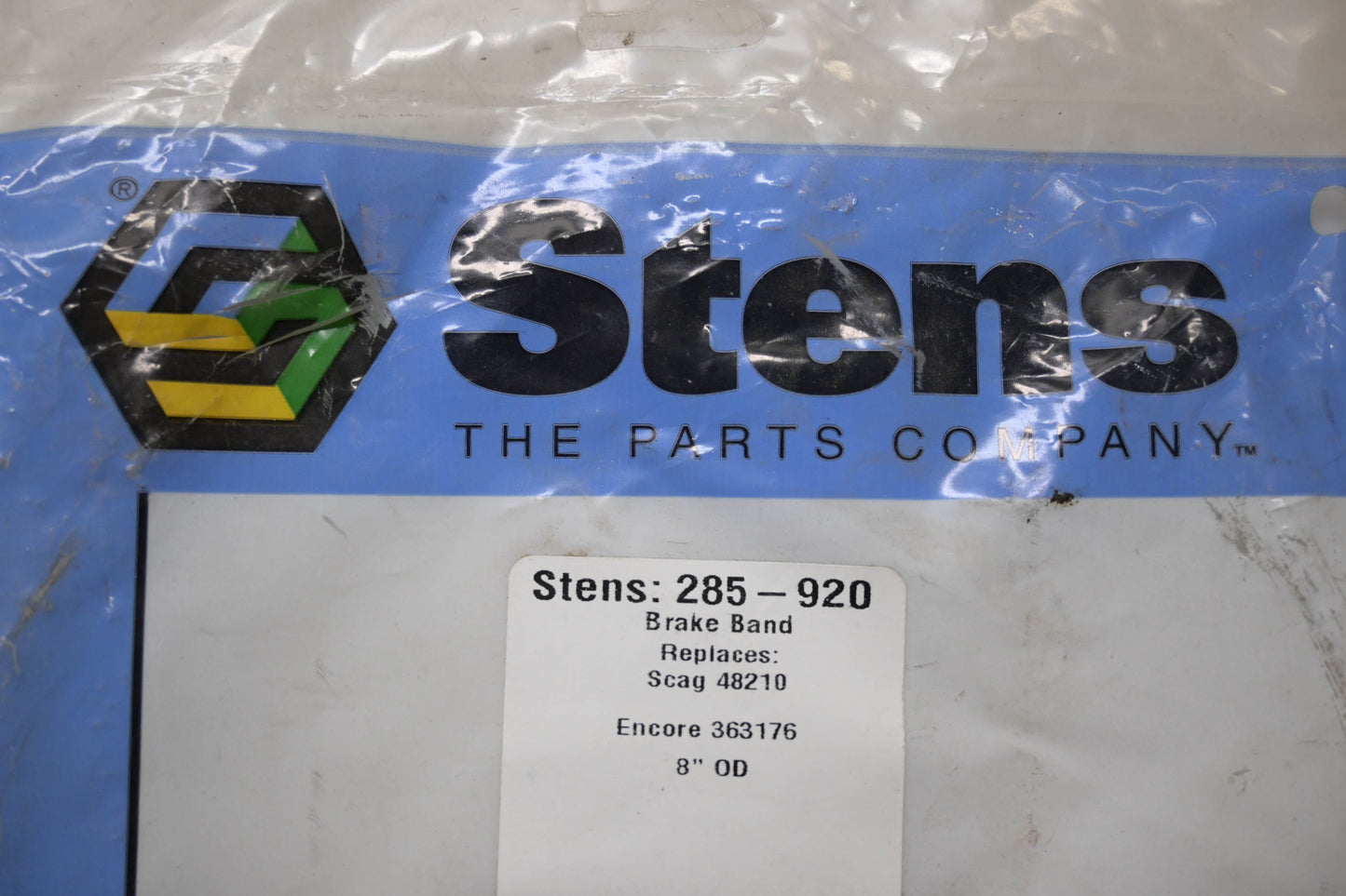 Stens 285-920, 48210, 363176 Brake Band NOS