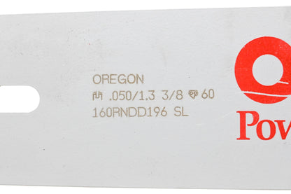 Oregon 160RNDD196 PowerMatch Plus Chainsaw Guide Bar 3/8" .050" NOS