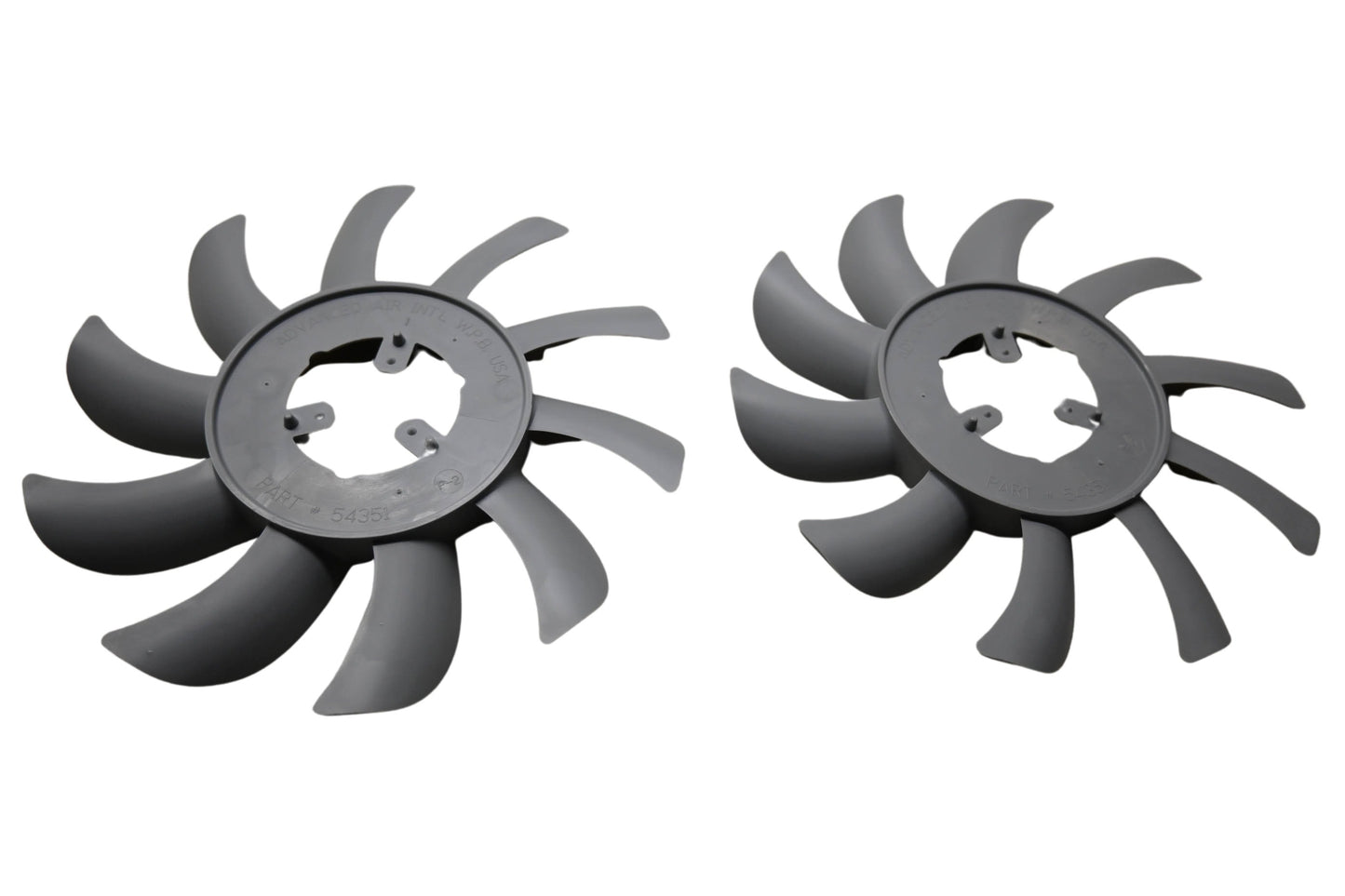 Walker 4025-12, 54351 Hydrostatic Transmission Cooling Fan Pair NOS