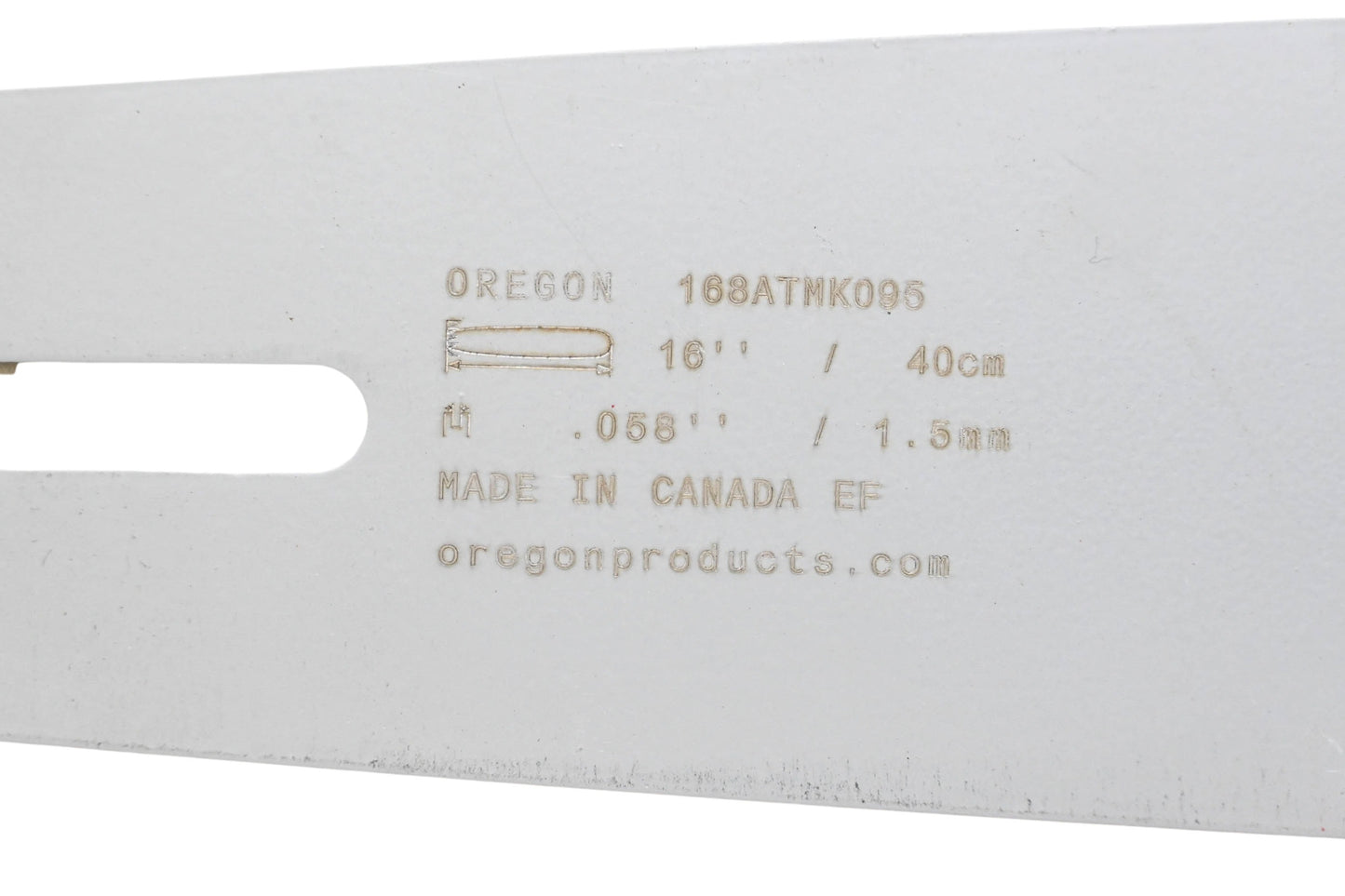 Oregon 168ATMK095 Armor Tip Chainsaw Guide 16" 3/8" .058" NOS