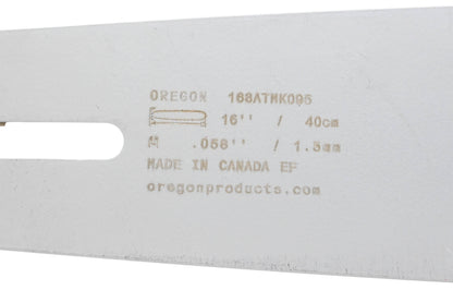 Oregon 168ATMK095 Armor Tip Chainsaw Guide 16" 3/8" .058" NOS