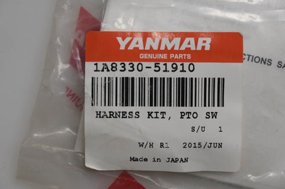 Yanmar 1A8330-51910 Switch Wiring Harness Kit NOS