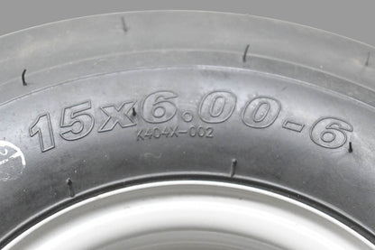 Kenda IC-06-D201 Tire 15x6.00-6 Tire & Hub NOS