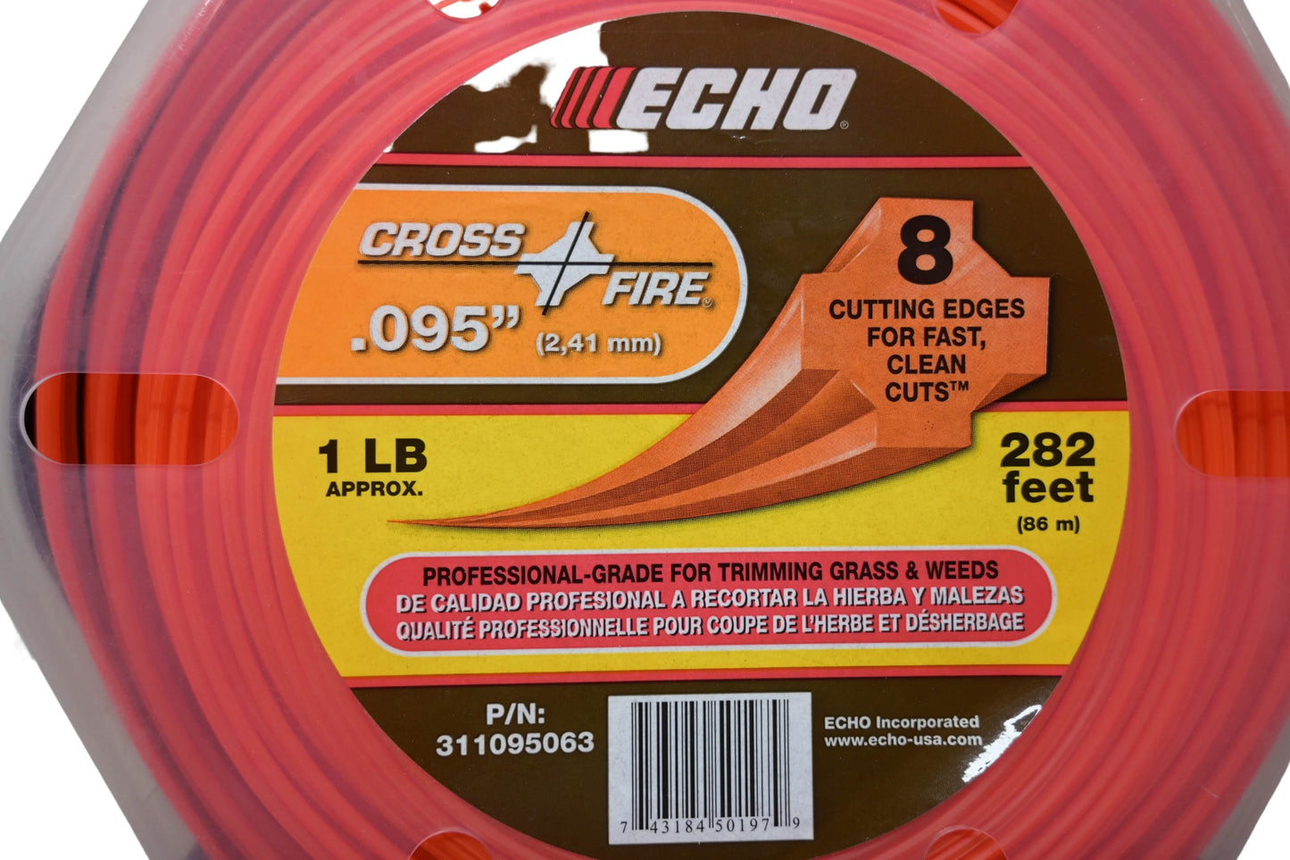 New OEM Echo 311095063 Trimmer Line Spool Width .095" Length 282' NOS