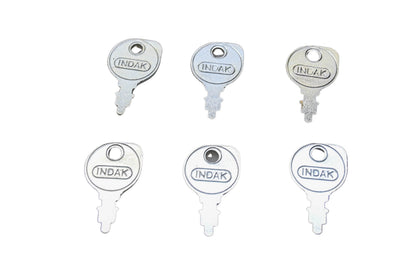 Stens 430-670, 532122147, 012649 Indak Ignition Keys Qty 6 NOS