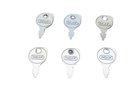 Stens 430-670, 532122147, 012649 Indak Ignition Keys Qty 6 NOS