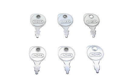 Stens 430-670, 532122147, 012649 Indak Ignition Keys Qty 6 NOS
