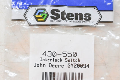 Stens 430-550, GY20094 Interlock Switch NOS