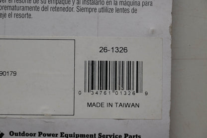 Rotary 26-1326, 294303, 490179 Starter Rewind Spring NOS