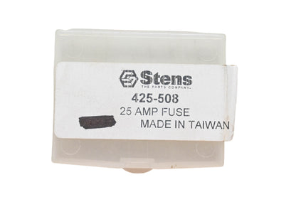 Stens 425-508 25 Amp Fuses Qty 3 NOS